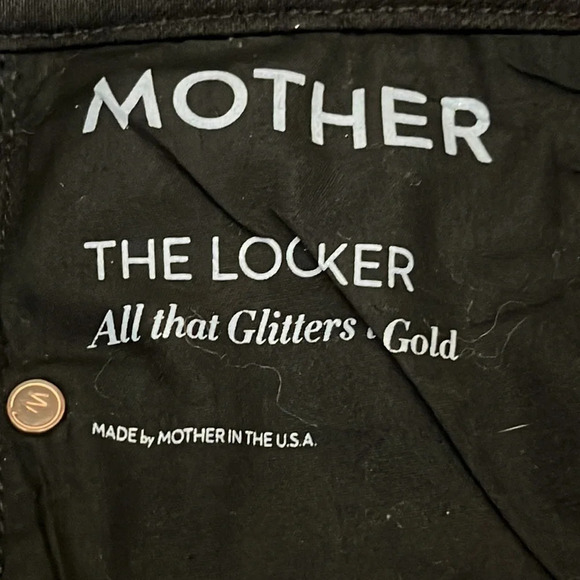 Mother The Looker in All That Glitters is Gold Skinny Jeans - Size 25 - Picture 9 of 12
